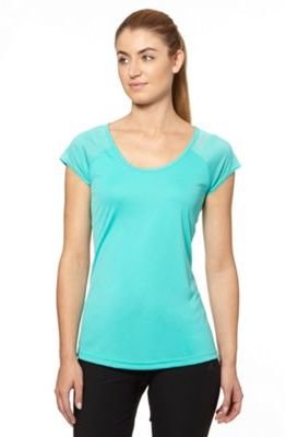 Reebok Light turquoise slim fit running t-shirt