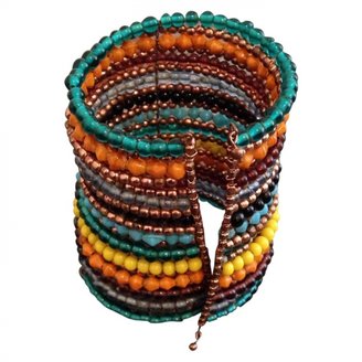 Antik Batik Multicolour Pearl Bracelet