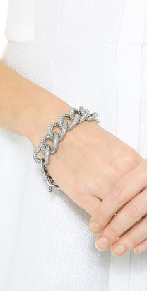 Michael Kors Pave Curb Link Toggle Bracelet