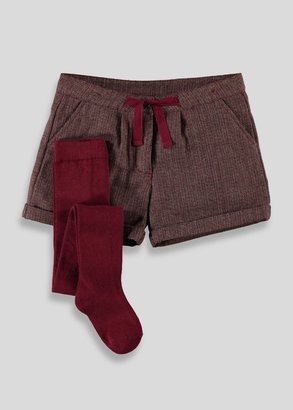 Girls Shorts with Tights (3-13yrs)