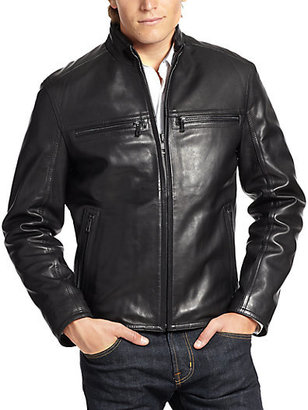 Andrew Marc Bane Leather Jacket