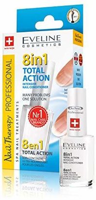 Eveline Cosmetics Total Action 8 In 1 Intensive Nail Treatment and Conditioner