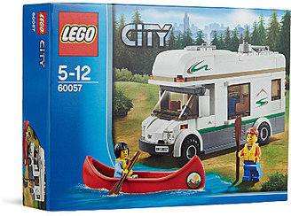 Lego City camper van canoe set