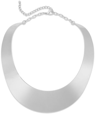 Stephan & Co Metal Polished Collar Necklace