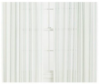 Crate & Barrel Pippa Mint 50"x96" Curtain Panel
