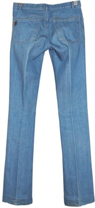 Veronique Branquinho Blue Cotton Jeans