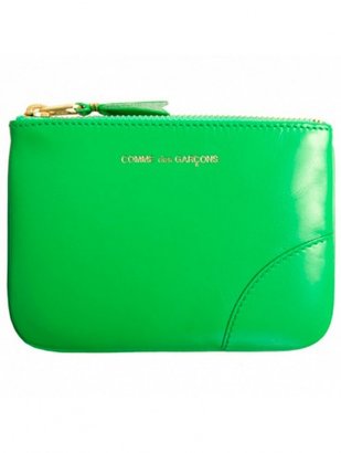 Comme des Garcons SA8100 Classic Zipped Wallet Green