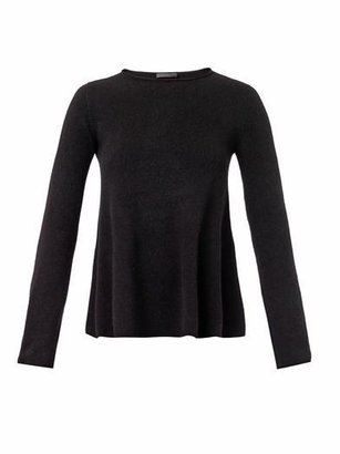 The Row Sabelle A-line cashmere sweater