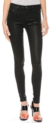 J Brand 23110 High Rise Coated Jeans