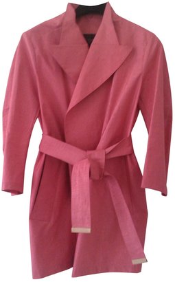 Louis Vuitton Pink Cotton Trench coat