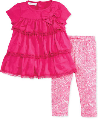 First Impressions Baby Girls' 2-Piece Tunic & Leggings Set