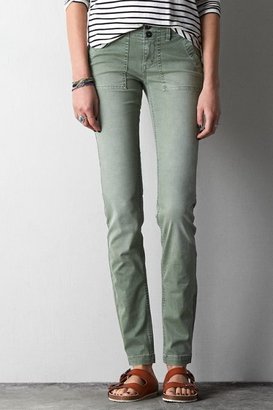 American Eagle Outfitters Olive Skinny Cargo Pants