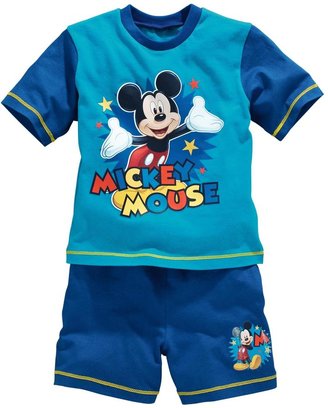 Mickey Mouse Boys Shorty Pyjamas