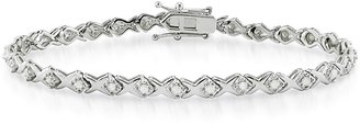 Ice.com 2684 1 Carat Diamond Sterling Silver Bracelet