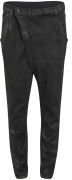 R 13 Women's X-Over Trousers - Waxed Black