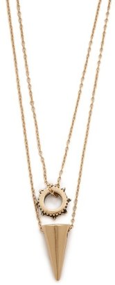 Jules Smith Designs Spike & Tooth Layer Necklace