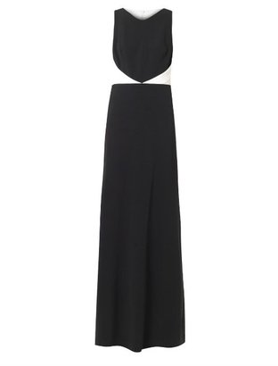 Osman Bi-colour cady gown