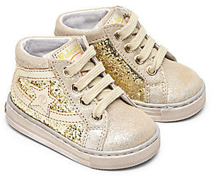 Naturino Infant's & Toddler's Glitter Star High-Top Sneakers
