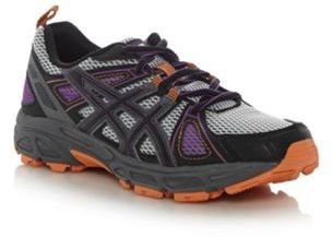 Asics Purple 'Gel Trail Tambora 4' mesh running trainers