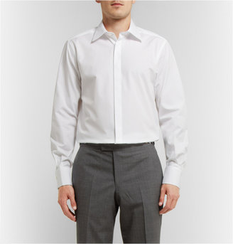 Kilgour White Swiss Cotton Shirt