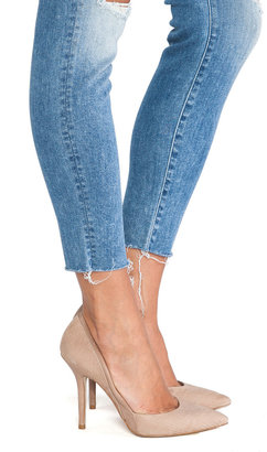 Mother The Looker Ankle Fray Jean