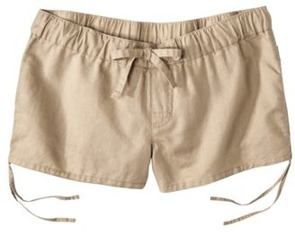 Mossimo Juniors Drawstring Linen Shorts - Assorted Colors