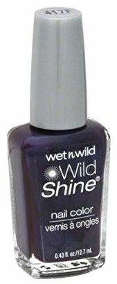 Wet n Wild Wet 'n' Wild Wild Shine Nail Color - Eggplant Frost