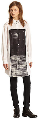 Marc by Marc Jacobs Space-Print Cotton Shirtdress