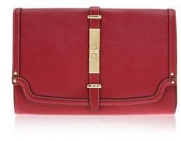 Nine West Red 'Texture Clutch' Bag