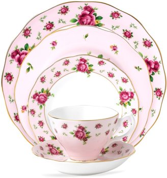 Royal Albert Old Country Roses Pink Vintage 5 Piece Place Setting