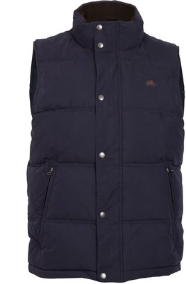House of Fraser Men's Raging Bull Big and tall signature gilet navy