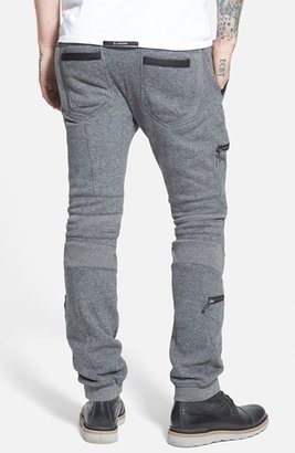 Rogue Moto Jogger Pants with Leather Trim