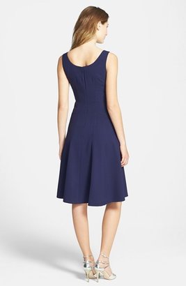 Marc New York 1609 Marc New York by Andrew Marc Bateau Neck Fit & Flare Dress