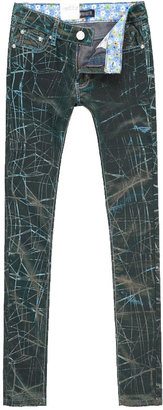 ChicNova Low-Rise Glitter Jeans