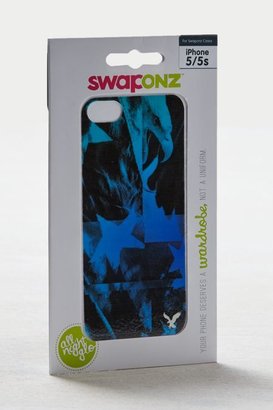 American Eagle Outfitters Blue Swaponz iPhone 5 Eagle Design, Womens One Size By