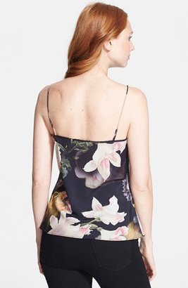 Ted Baker Floral Print Scallop Trim Camisole