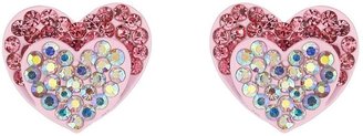 Mikey Double heart earrings