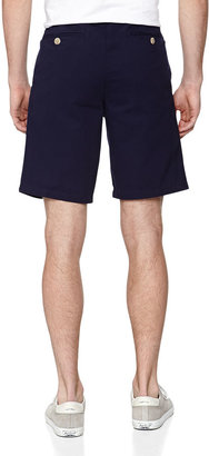 Thomas Dean Twill Chino Shorts, Navy