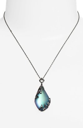 Alexis Bittar 'Lucite® - Imperial Noir' Pendant Necklace