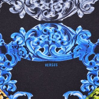 Versace VERSUS Baroque Printed Dress