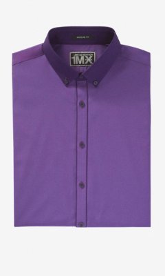 Express Limited Edition Modern Fit 1mx Shirt - Iridescent