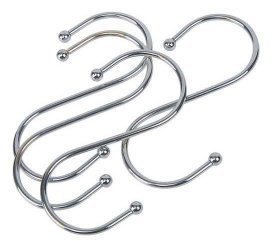 Faringdon Swift Set Of 4 13.5cm S Hooks With Ball Ends