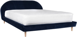 Heal's Cocoon King Size Bed in Midnight Velvet