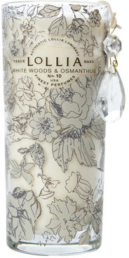 Lollia In Love Perfumed Luminary, White Woods & Osmanthus