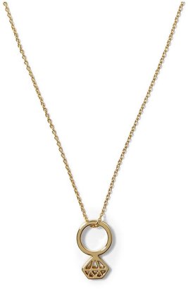 Kate Spade Engagement Ring Necklace