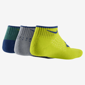 Nike Graphic Cotton Cushion Low-Cut Kids' Socks (3 Pair)