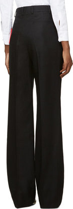 Givenchy Black Wide-Leg Trousers