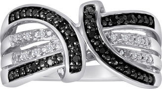 Black Diamond FINE JEWELRY 1/10 CT. T.W. White & Color-Enhanced Ring