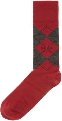 HUGO BOSS Men's John design argyle sock