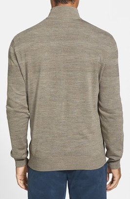 Cutter & Buck 'Douglas' Merino Wool Blend Half Zip Sweater (Big & Tall)